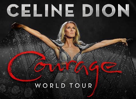 celine courage tour|celine dion tour.